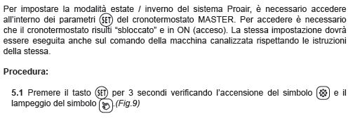 Sblocco tastierino